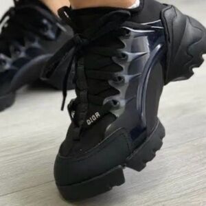 Dior Women's Black and Gray Sneakers